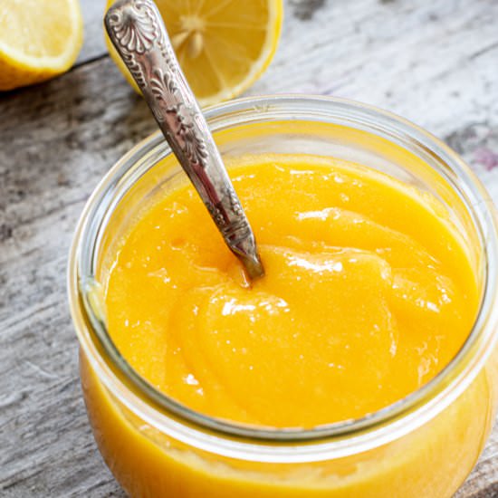 The Best Lemon Curd - Recipe photo by Home Grown Happiness