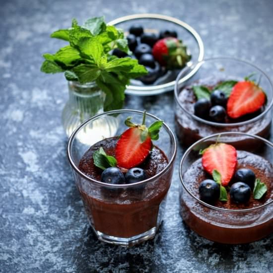 chocolate pudding – eggless - Recipe photo by easyfoodsmith