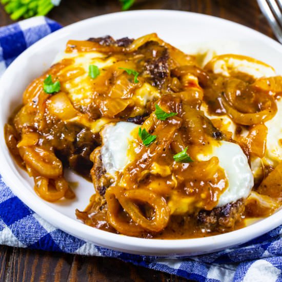 French Onion Salisbury Steak - Recipe photo by spicysouthernkitchen