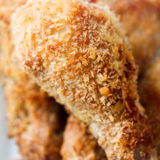 Baked Crispy Chicken Drumsticks - Recipe photo by Simshomekitchen