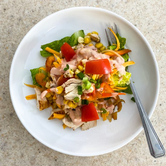 Chicken Taco Salad - Recipe photo by Lisa G Cooks
