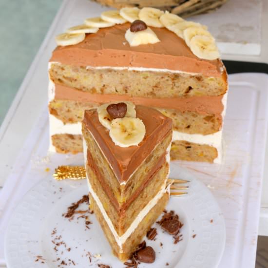 Simple Banana Cake Recipe - Recipe photo by 5 star cookies