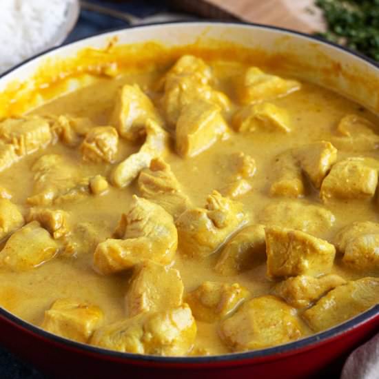 Fruity Mango Chutney Chicken Curry - Recipe photo by effortlessfoodie