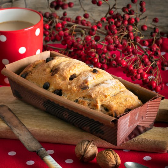 PAN DE NUECES Y CHOCOLATE - Recipe photo by JUEGODESABORES