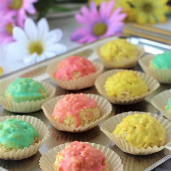 Almond Paste Cookies with Icing - Recipe photo by Mangia Bedda