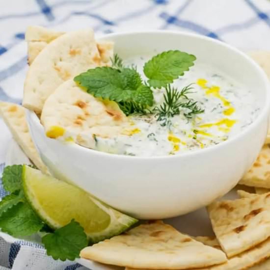 Vegan Tzatziki Dip - Recipe photo by scentednights2002