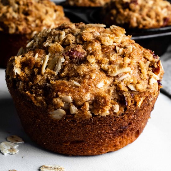 blueberry streusel muffins - Recipe photo by whisked away kitchen