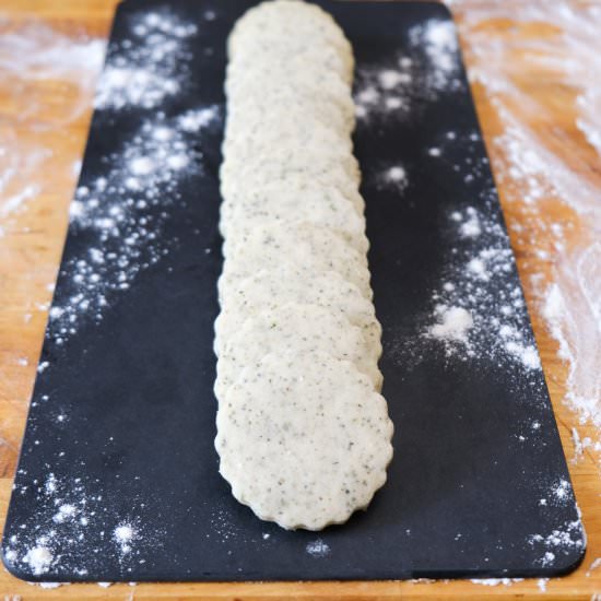 Earl Grey Shortbread Cookies - Recipe photo by DomesticBatchAsh