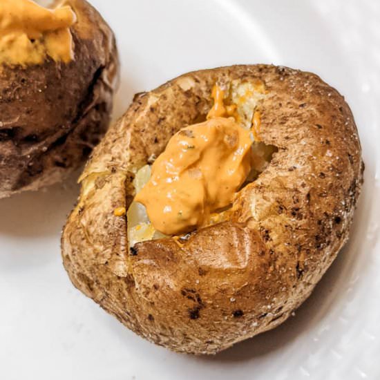 Air fryer baked potatoes - Recipe photo by rparm