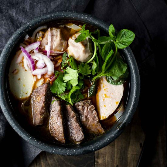Bun Bo Hue - Recipe photo by Went Here 8 This