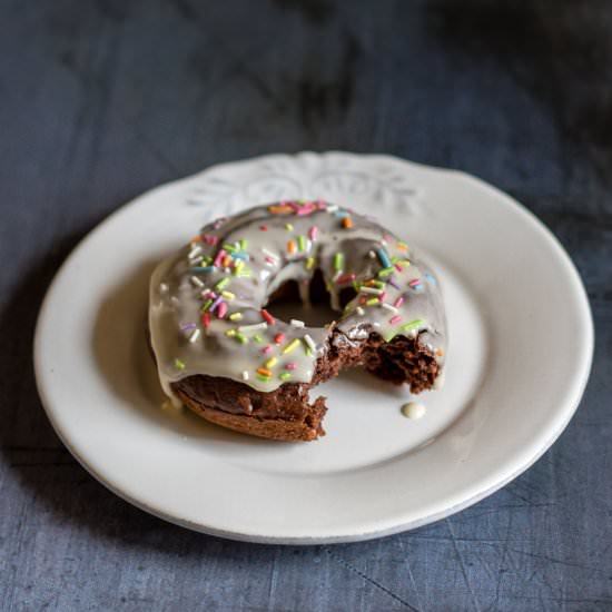 Irish Cream Donuts - Recipe photo by veggie desserts