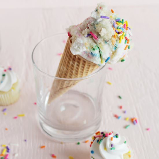 Birthday Cake Ice Cream - Recipe photo by homebodyeats