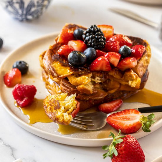 Ice Cream French Toast - Recipe photo by chocolatesandchai