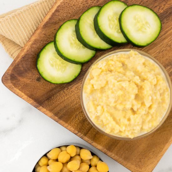 No-Tahini Hummus - Recipe photo by palouse_brand