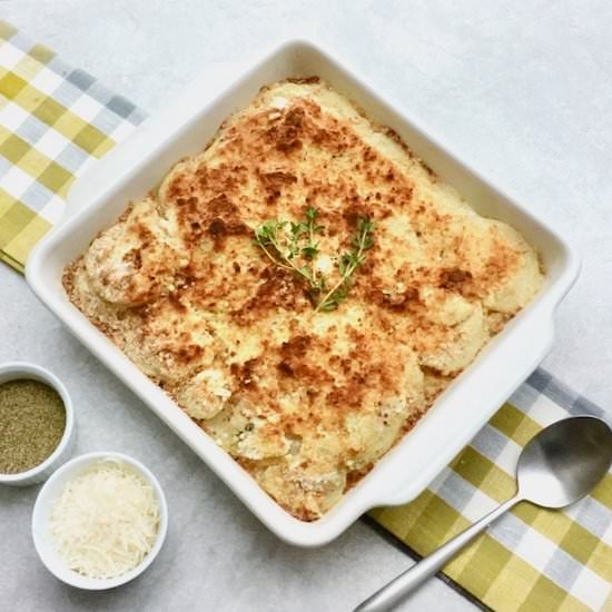 Parmesan Scalloped Potatoes - Recipe photo by anothertablespoon