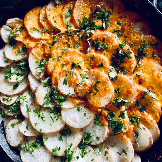 Delicious Potato-Topped Ground Beef - Recipe photo by poordrwife