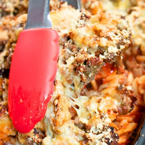 Johnny Marzetti - Recipe photo by MasalaHerb