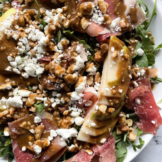 Pear and Prosciutto Salad - Recipe photo by frozen_bananas_