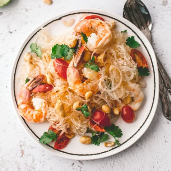 Thai Glass Noodle Salad - Recipe photo by InquiringChef