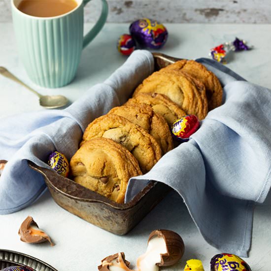 Creme Egg Cookies - Recipe photo by KitchenMason