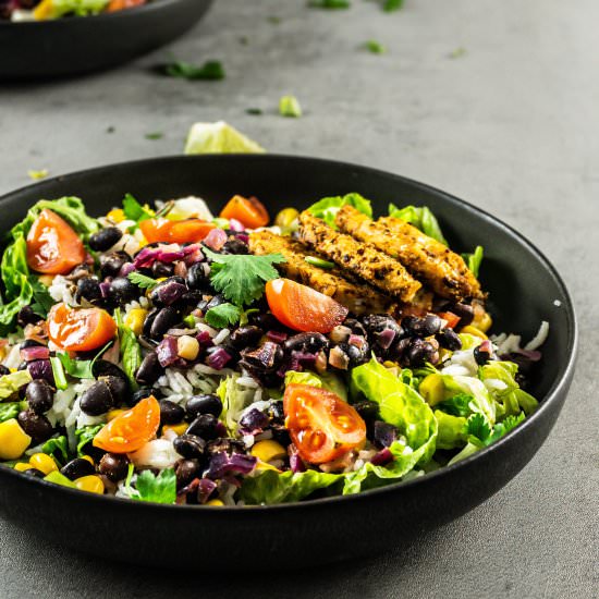 Vegan Burrito Bowl - Recipe photo by Lifeandlemons