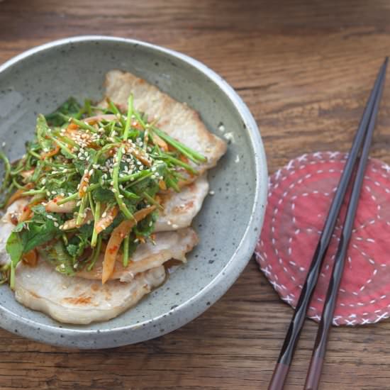 Minari Salad - Recipe photo by beyondkimchee