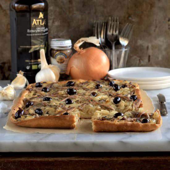 pissaladière - Recipe photo by davebakes