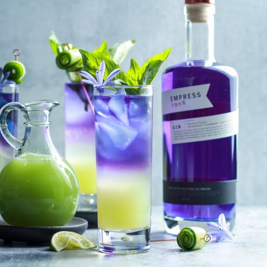 Spring + Tonic Cocktail - Recipe photo by peanutbutterandfitness