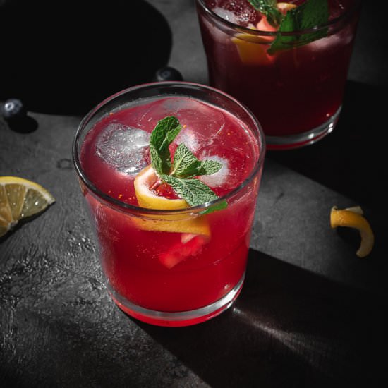 Kombucha Cocktail - Recipe photo by Liv Vegan Strong