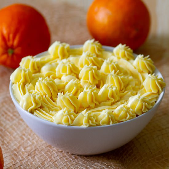 Orange cream - Recipe photo by mecooks.com