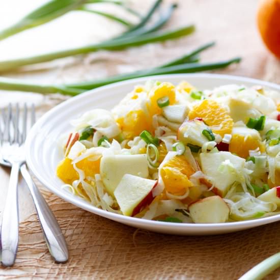 Fennel salad - Recipe photo by mecooks.com