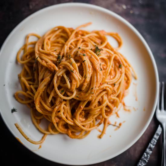Tiktok Pasta - Recipe photo by tiffinandteaofficial