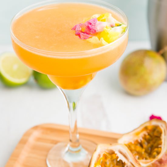 Classic Passion Fruit Daiquiri - Recipe photo by senseandedibility