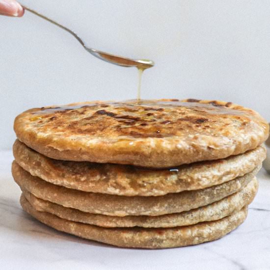 Puran Poli (sweet lentil stuffed) - Recipe photo by TheCurryMommy