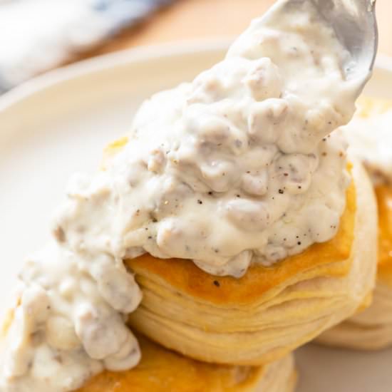 Sausage Gravy - Recipe photo by TheCozyCook