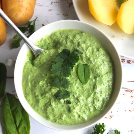 Frankfurt Green Sauce - Recipe photo by mydinner.co.uk