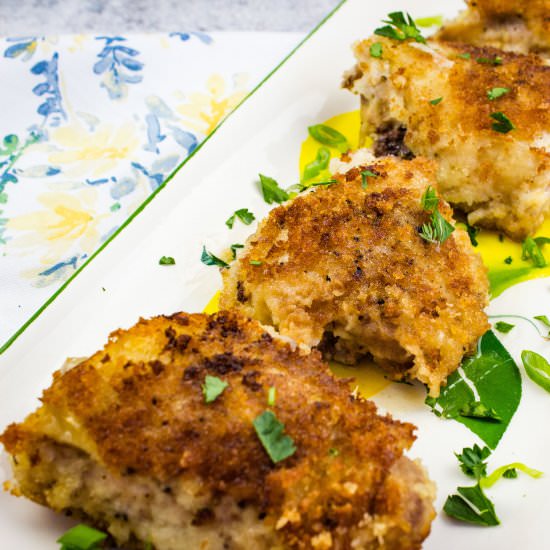 Oven Baked Chicken w Onion Gravy - Recipe photo by cookwhatyoulove