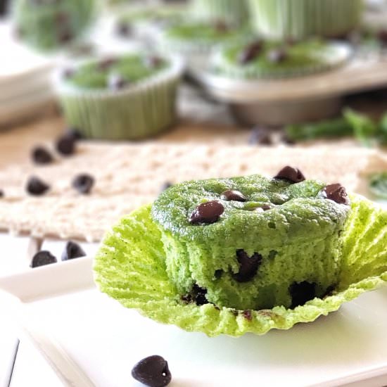 Green Blender Muffins - Recipe photo by TasteAbounds