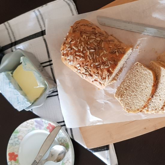 Whole Wheat Bread/Brown Bread - Recipe photo by Jayanthy Asokan