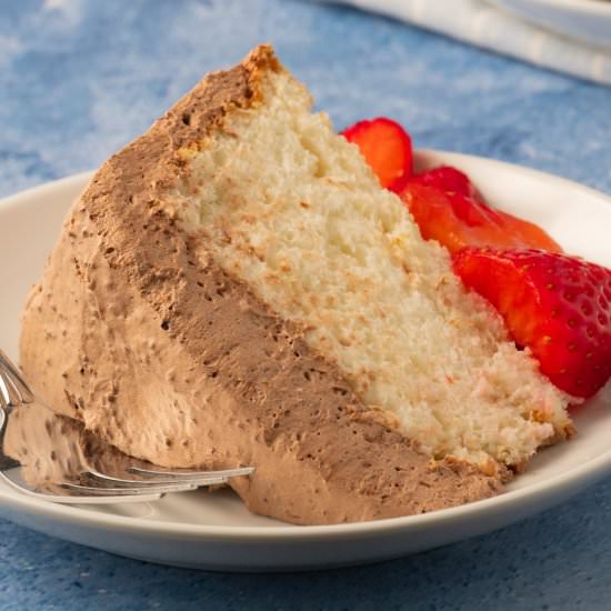 Keto Angel Food Cake - Recipe photo by debsdailydish
