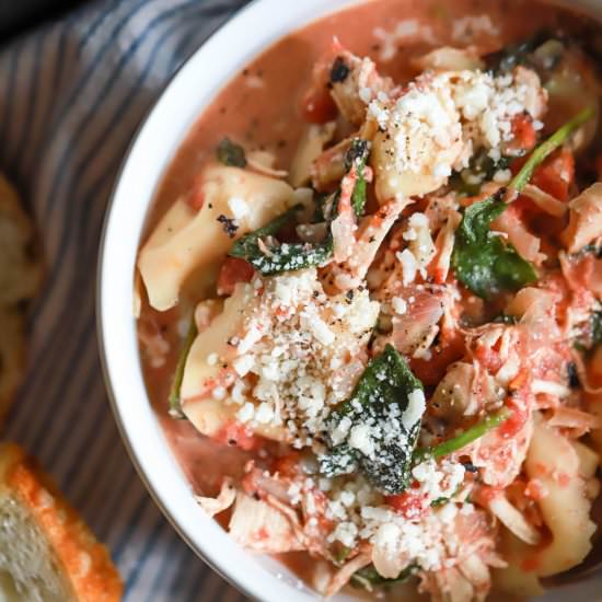 Slow Cooker Tortellini Soup - Recipe photo by FunnyLoveLindsay