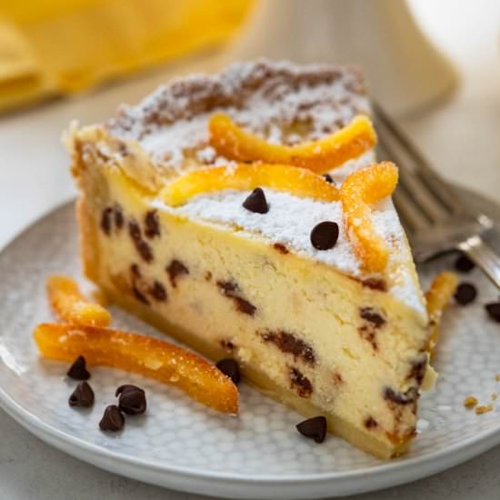 Italian Easter Ricotta Cake - Recipe photo by garlic and zest