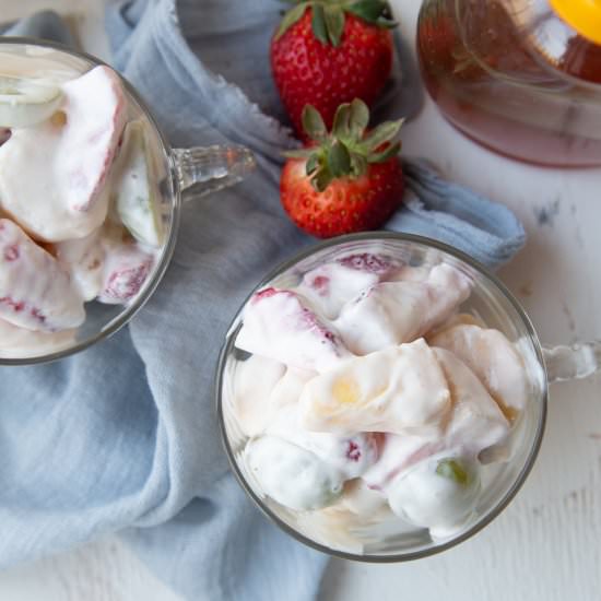 Creamy Fruit Salad - Recipe photo by giftofhospitality