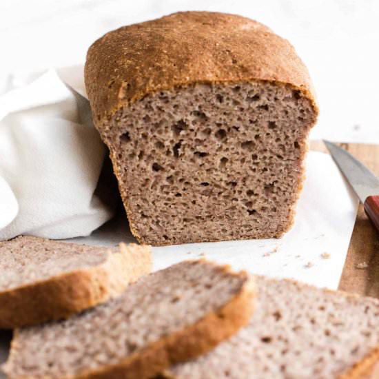 Soft Fluffy Buckwheat Bread (GF,DF) - Recipe photo by felicialim