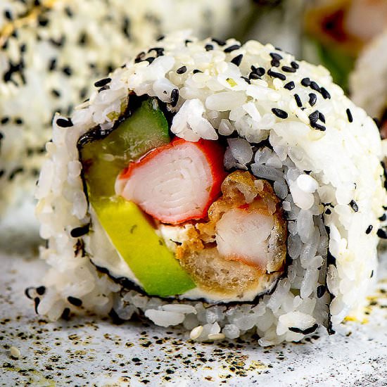 Shrimp tempura roll - Recipe photo by Chefjar