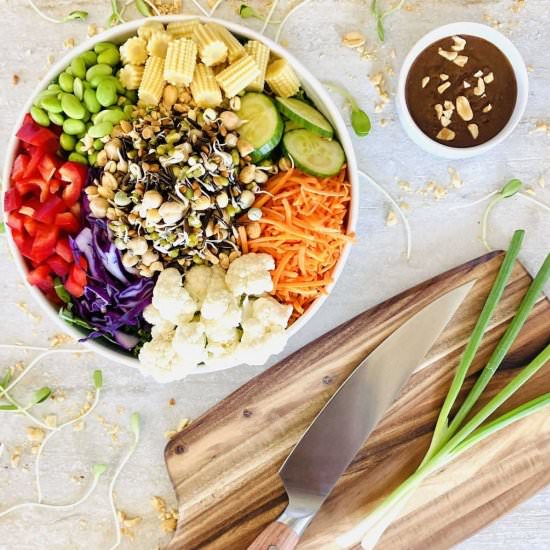 Asian grain bowl - Recipe photo by sproutkitcheneats