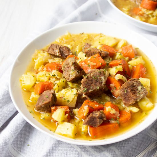 Instant Pot Irish Beef Stew (AIP) - Recipe photo by HurriedHealthNut