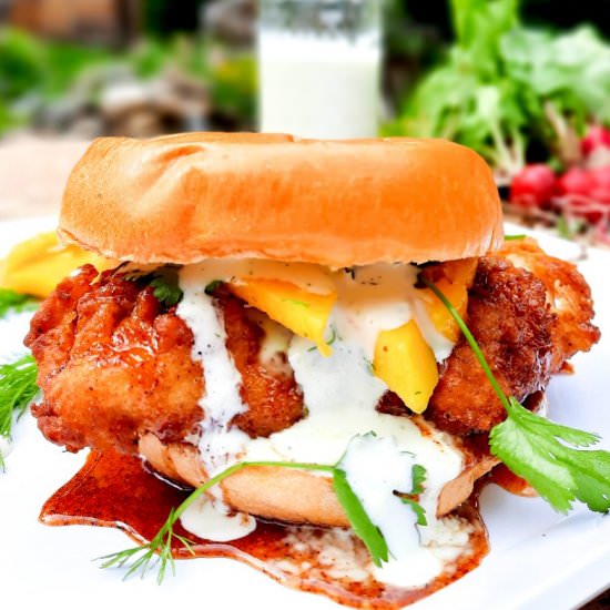 Hot Chicken Sandwich - Recipe photo by outwestfoodandlifestyle