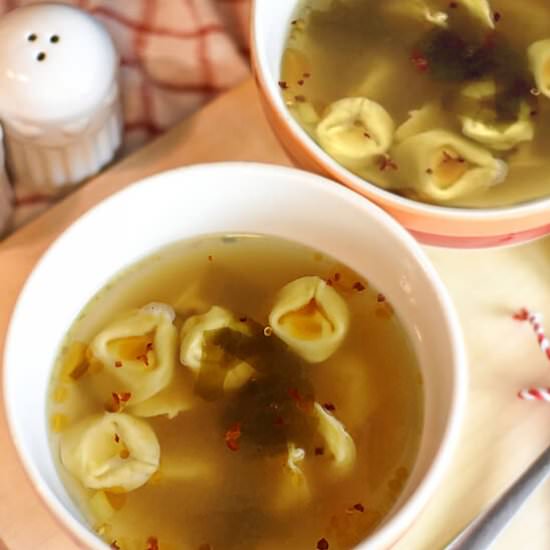 Soup For When You Are Sick - Recipe photo by TGCG