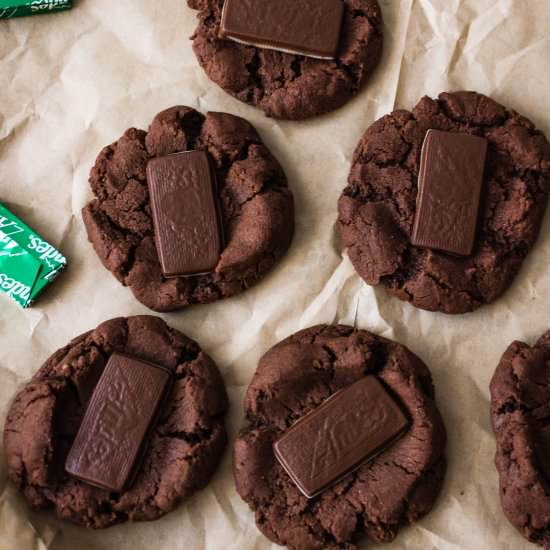 Andes Mint Cookies - Recipe photo by justastasty